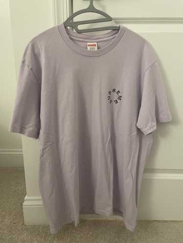 Supreme Supreme Marble Tee (Lilac, Large)