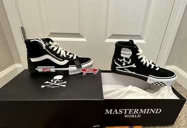 Vans sk8-hi kith clearance x mastermind japan black