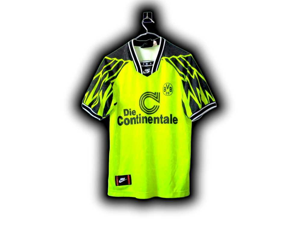 Nike BORUSSIA DORTMUND GERMANY BVB 1994 1995 HOME… - image 1