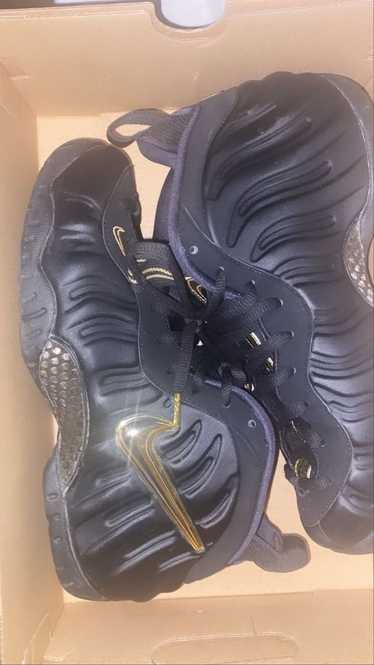 Nike Air Foamposite Pro Black Metallic Gold 2018