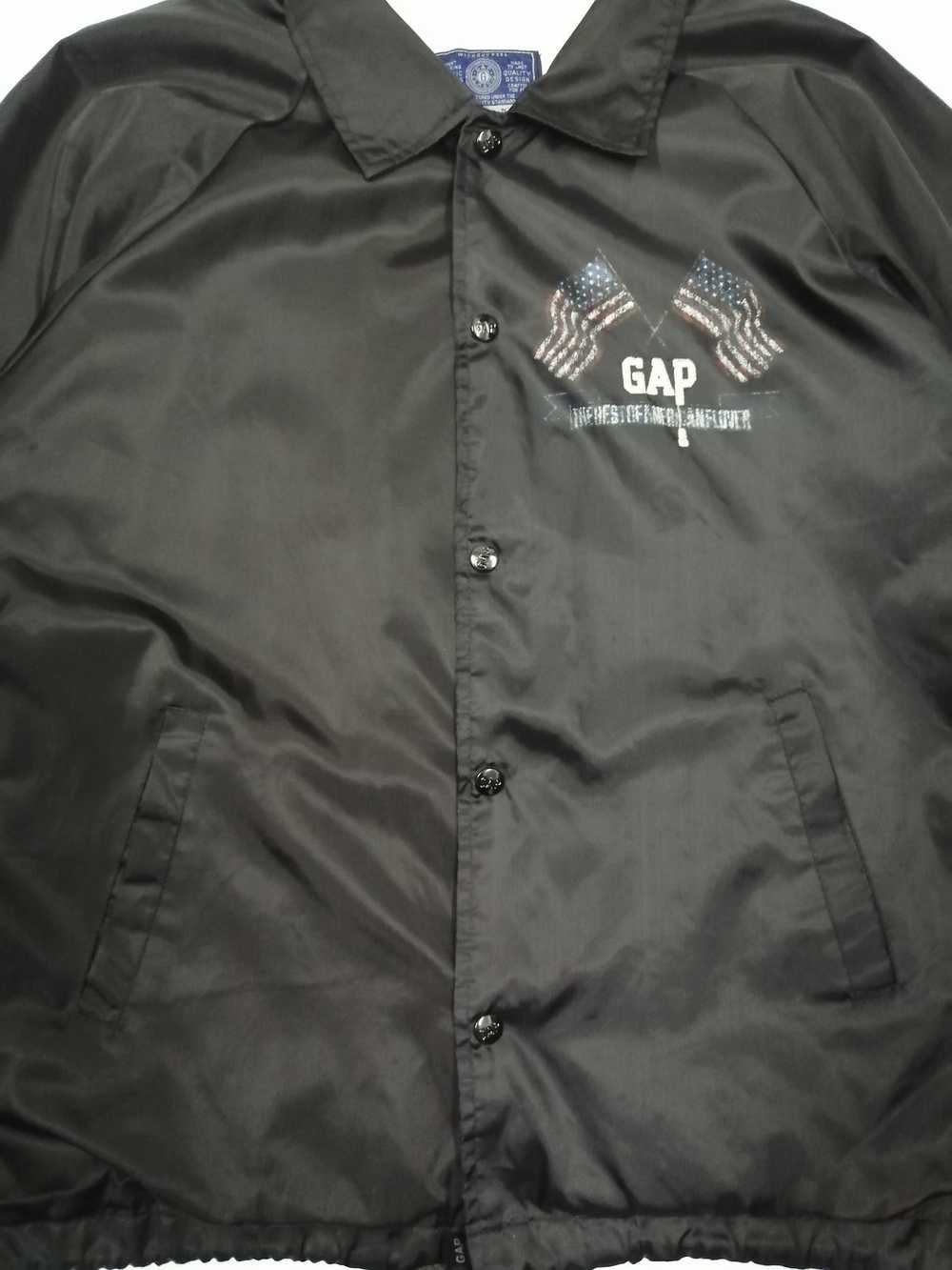 Gap × Vintage Vintage Gap American Flag Coach Jac… - image 6