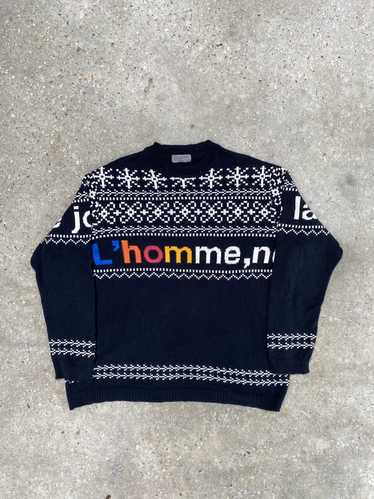 Yohji Yamamoto Yohji Yamamoto 'L'Homme' Fair Isle 