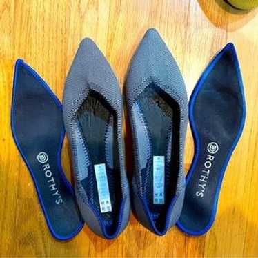 Rothys The Point 9.5 In Gray Birdseed - image 1