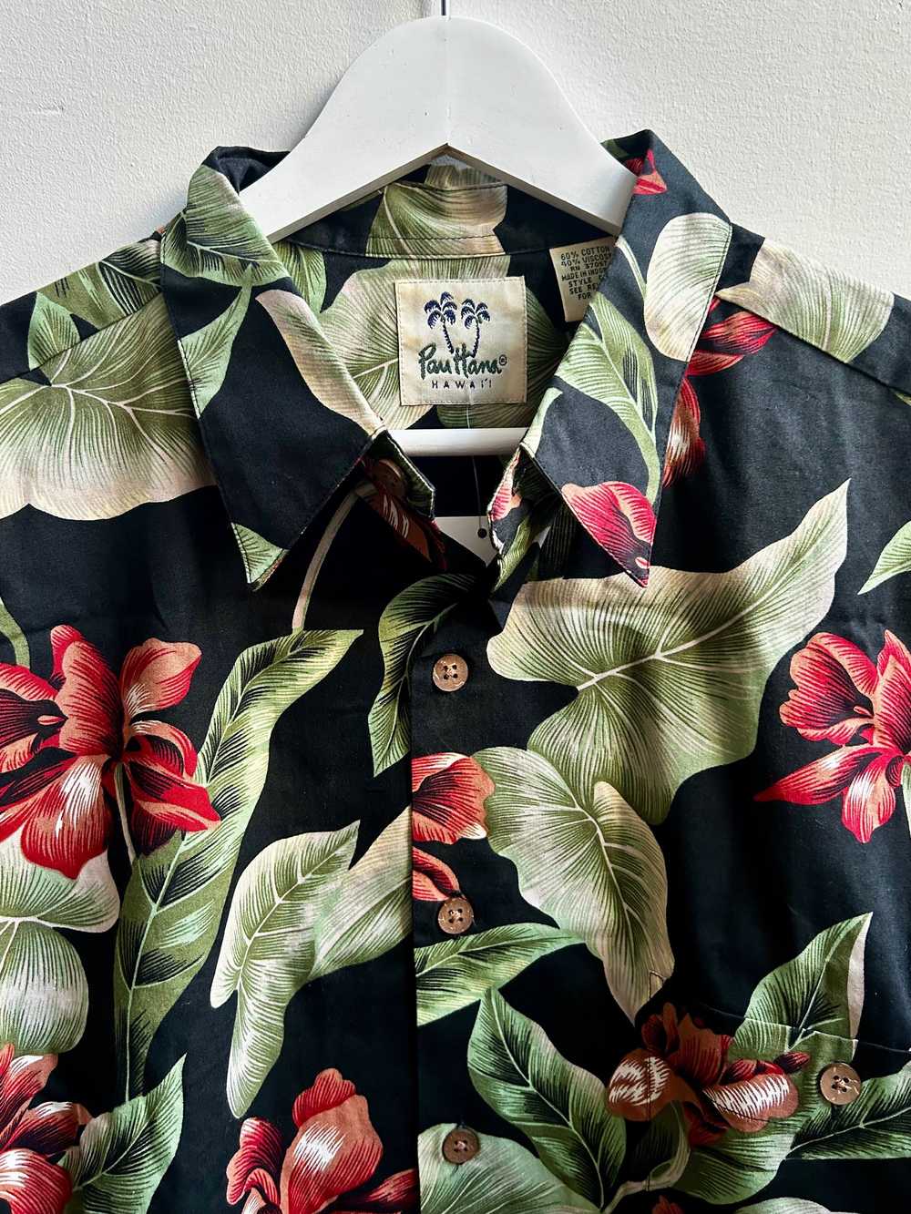 Vintage Pan Hana Hawaiian Shirt Men’s M - image 3