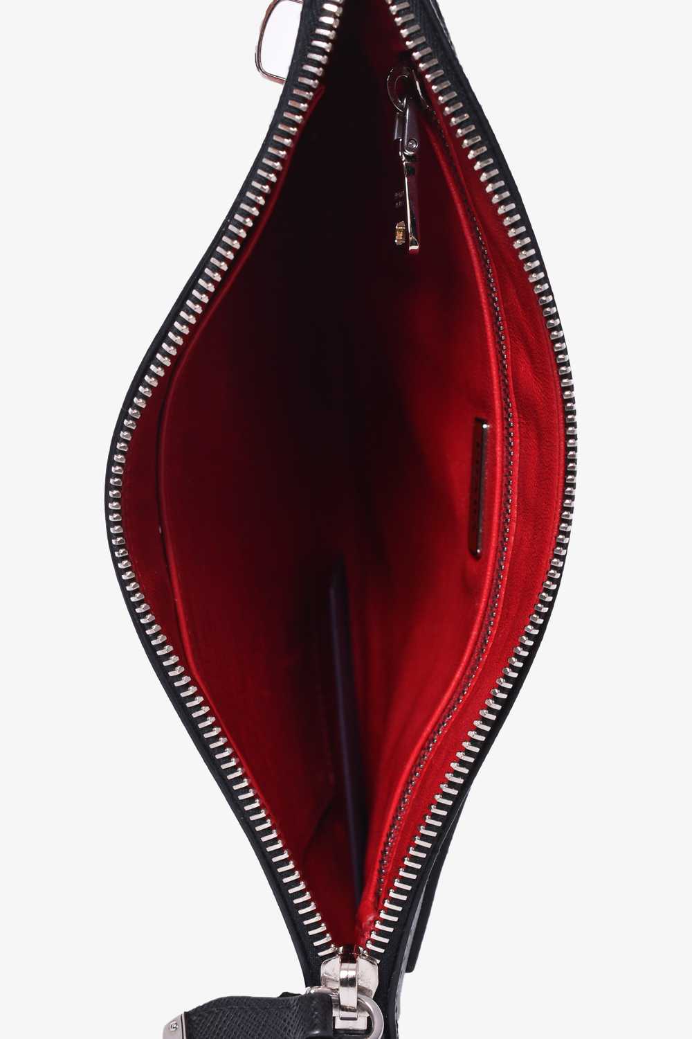 Prada Multicolor Leather Lipstick Graphic Pochett… - image 9