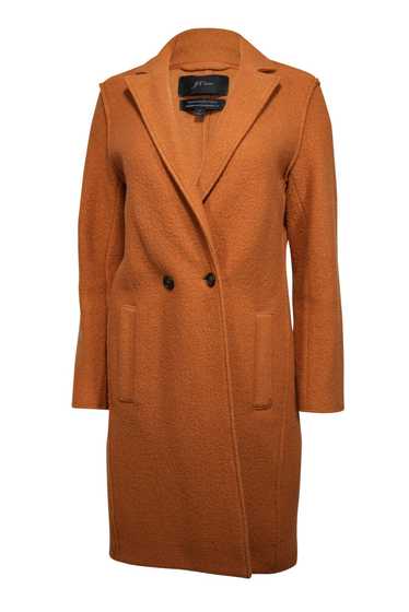 J.Crew - Mustard Yellow Italian Boiled Wool Coat … - image 1