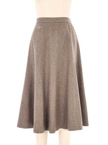 1970s Givenchy Wool Skirt