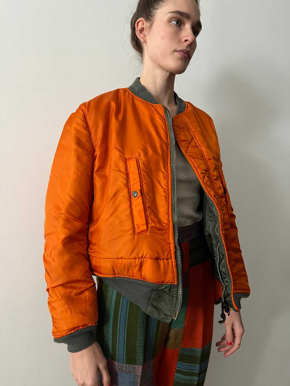 70s MA-1 Flight Jacket - image 2