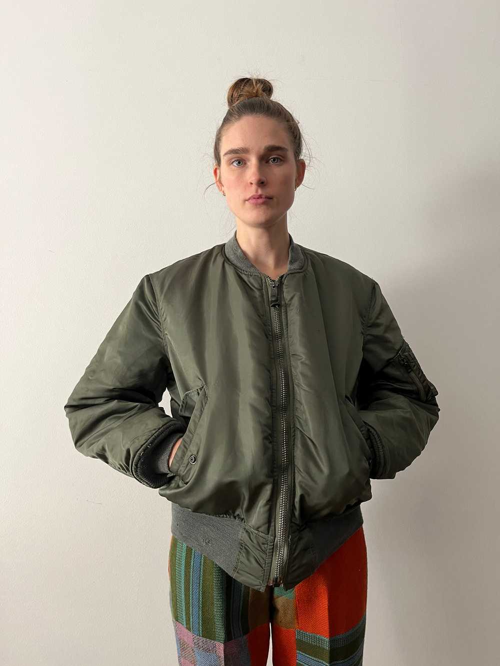70s MA-1 Flight Jacket - image 5