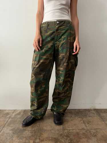 80s Cotton Military Cargo Pants - image 1