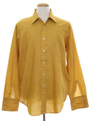 1960's Kent Collection by Arrow Mens Pinstriped Mo