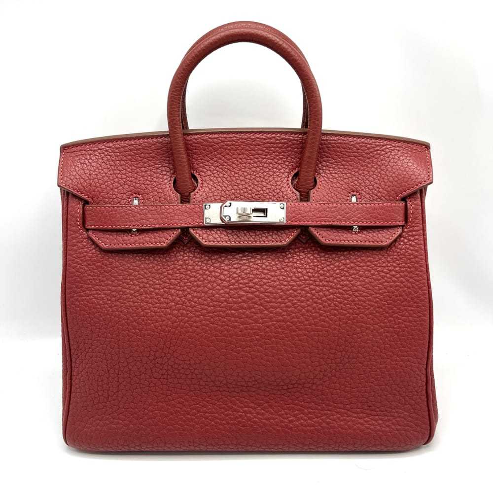 Hermès Haut à Courroies leather handbag - image 11