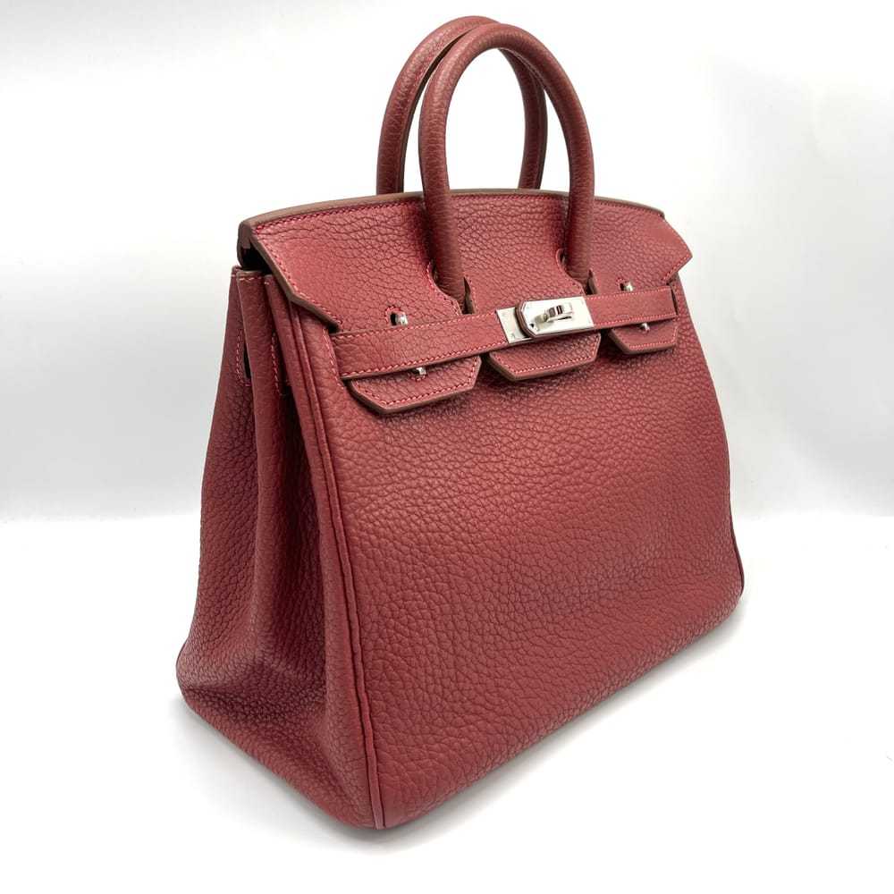 Hermès Haut à Courroies leather handbag - image 9