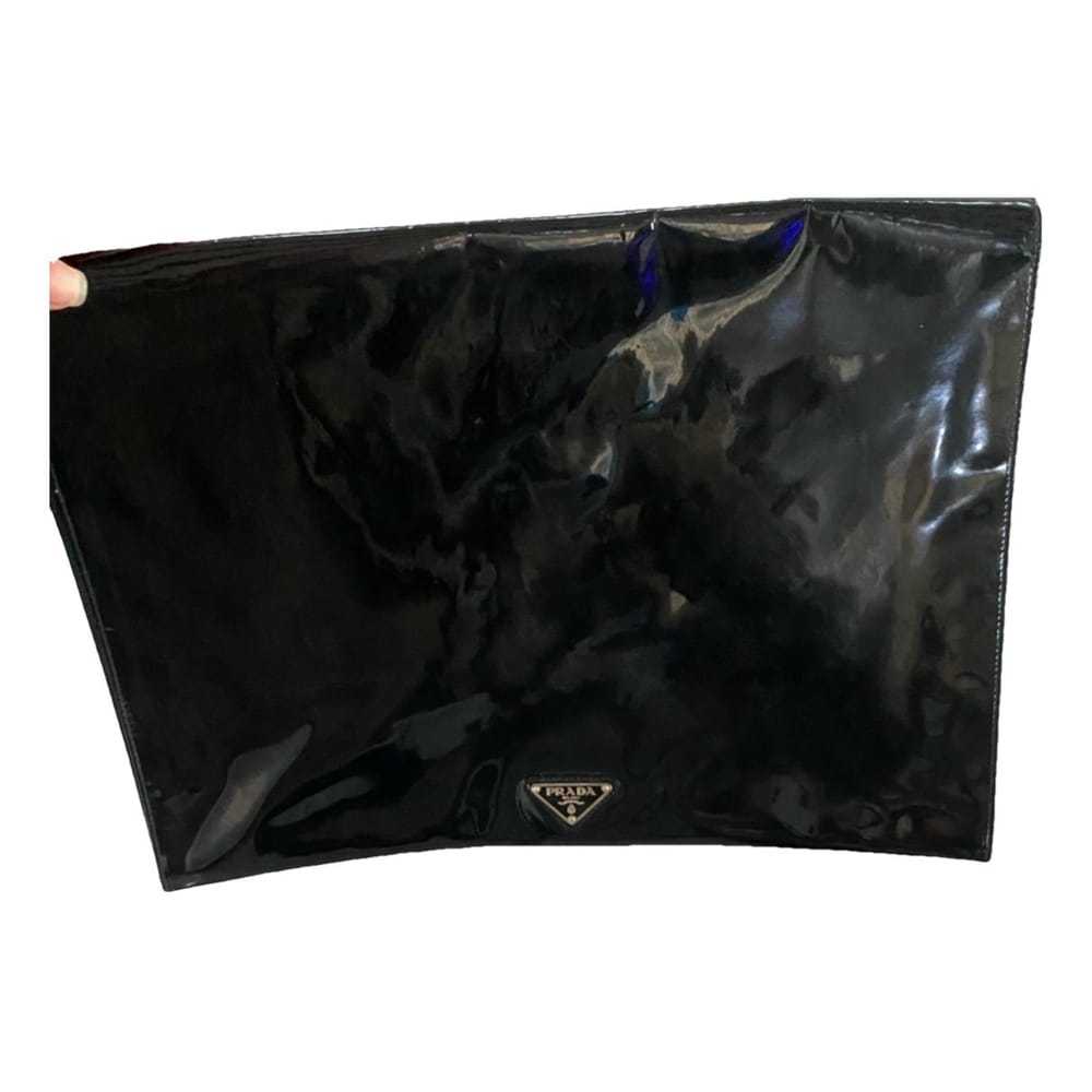 Prada Patent leather clutch bag - image 2