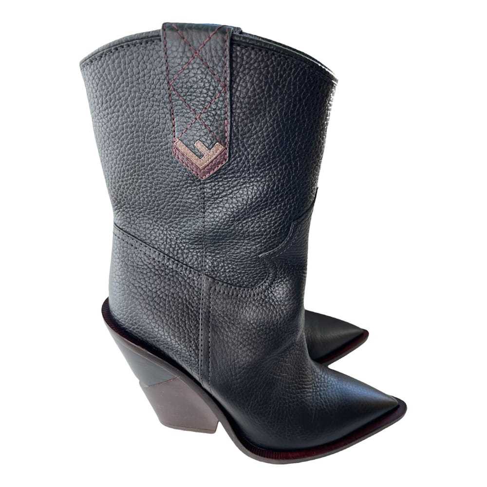 Fendi Cowboy leather western boots - image 1