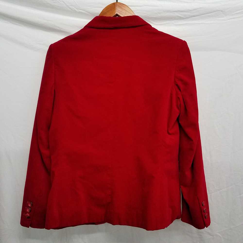 Classic Fashions Red Women's Blazer Size 14 Short - image 2