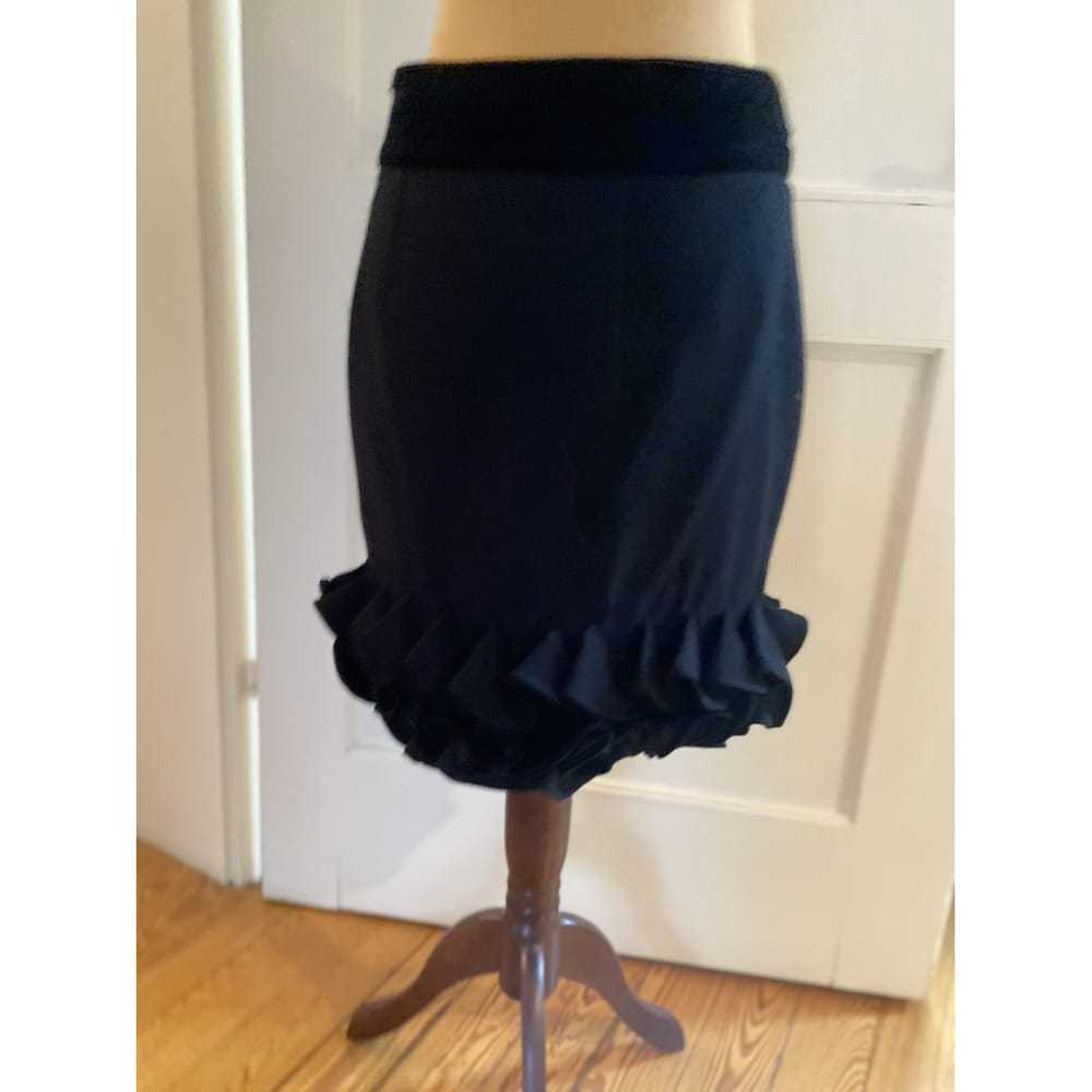 Versace Wool mini skirt - image 3