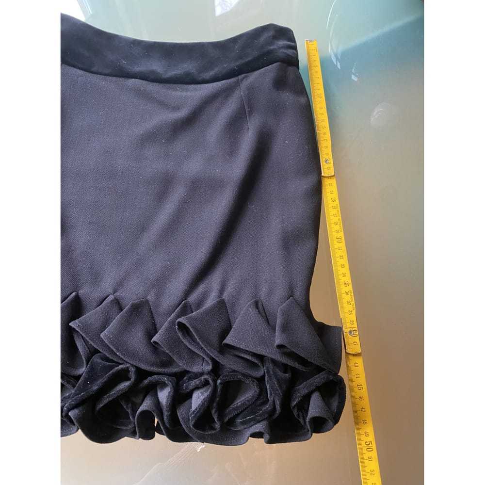 Versace Wool mini skirt - image 6