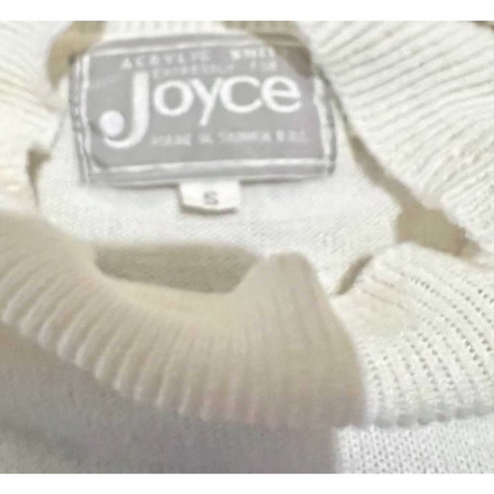Vintage 80s Joyce Acrylic Sweater Shoulder Pads M… - image 6