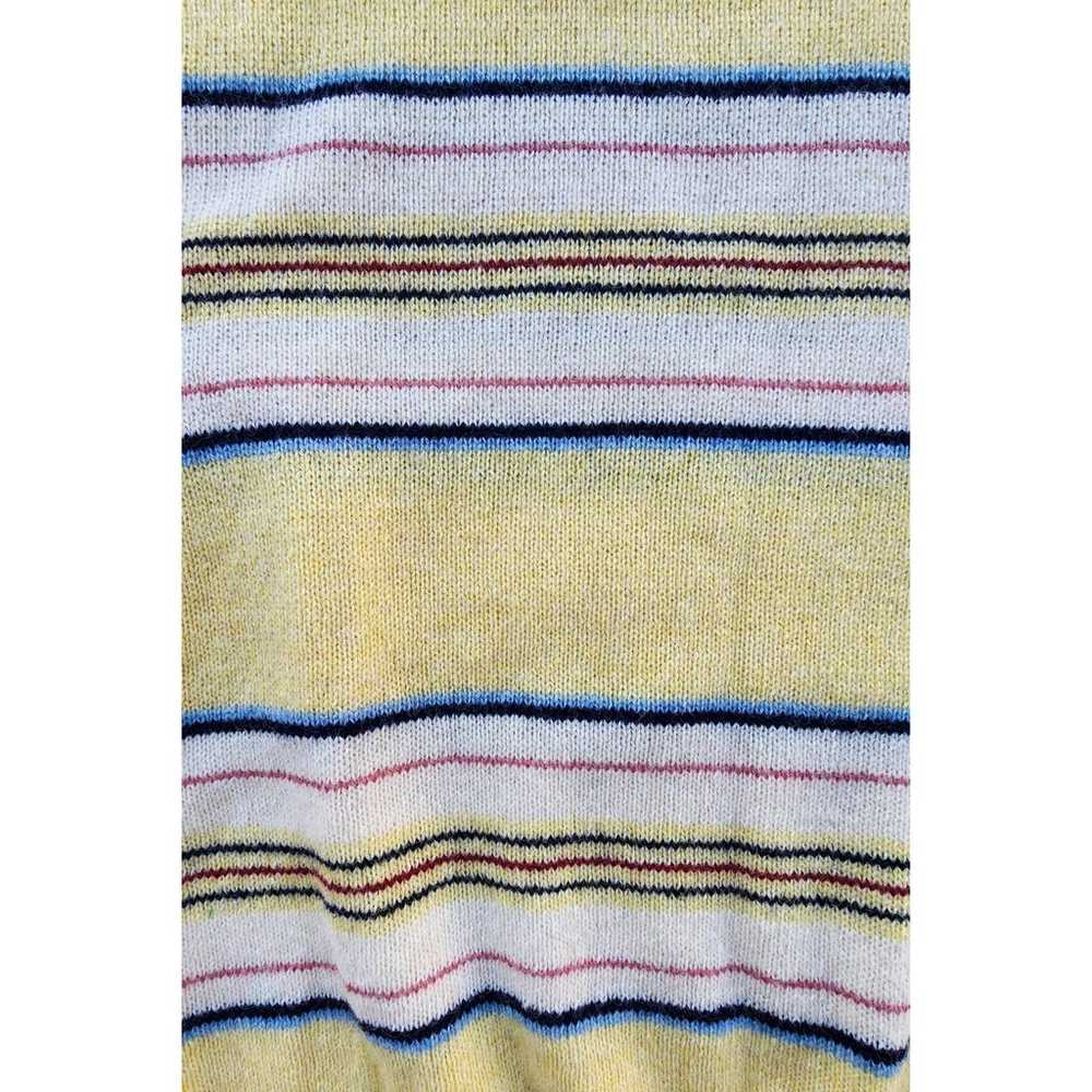Vintage Puritan Scotland Yellow Wool -Blend Pullo… - image 5