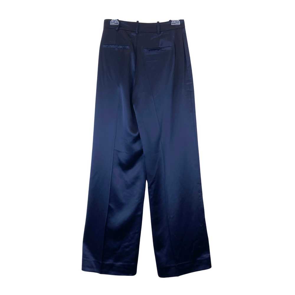 Something Navy Mid Rise Satin Look Trouser - image 4