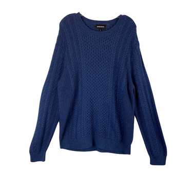 blue cable knit sweater - Gem