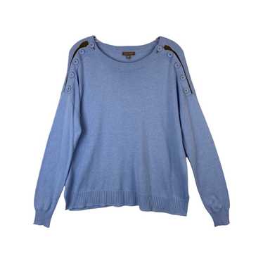 Lilla P Buttoned Shoulder Detail Sweater - image 1
