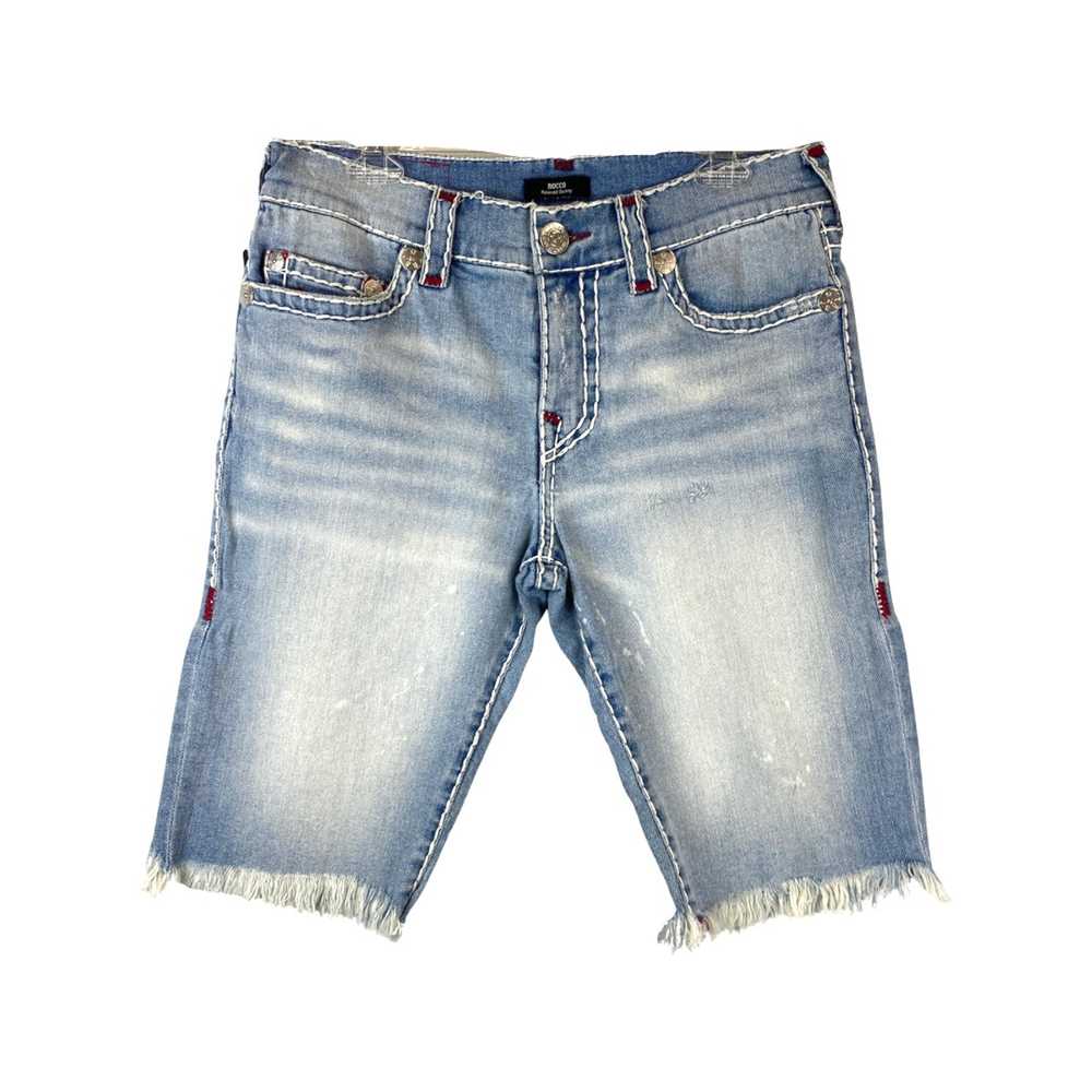 True Religion Rocco Relaxed Skinny Shorts - image 1