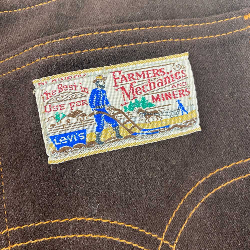 Vintage Deadstock Levi's Farmer Patch Jeans - image 3