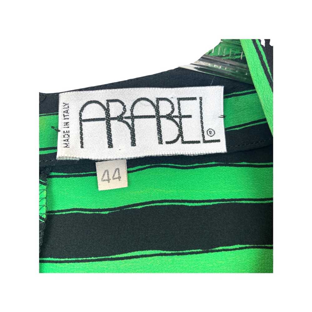 Vintage Arabel Striped Short Sleeved Dress - image 3