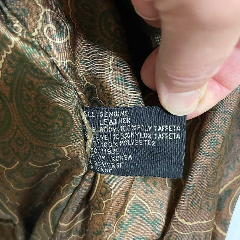 Jacqueline Ferrar Leather Jacket Women’s Size Sma… - image 9