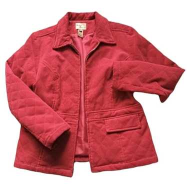 Beautiful Corduroy Full Zip Jacket Blazer Large V… - image 1