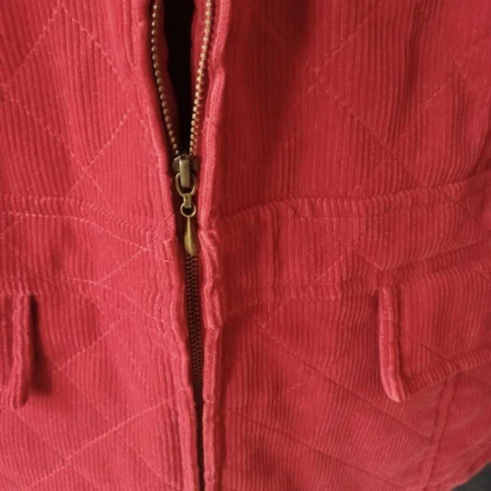 Beautiful Corduroy Full Zip Jacket Blazer Large V… - image 4