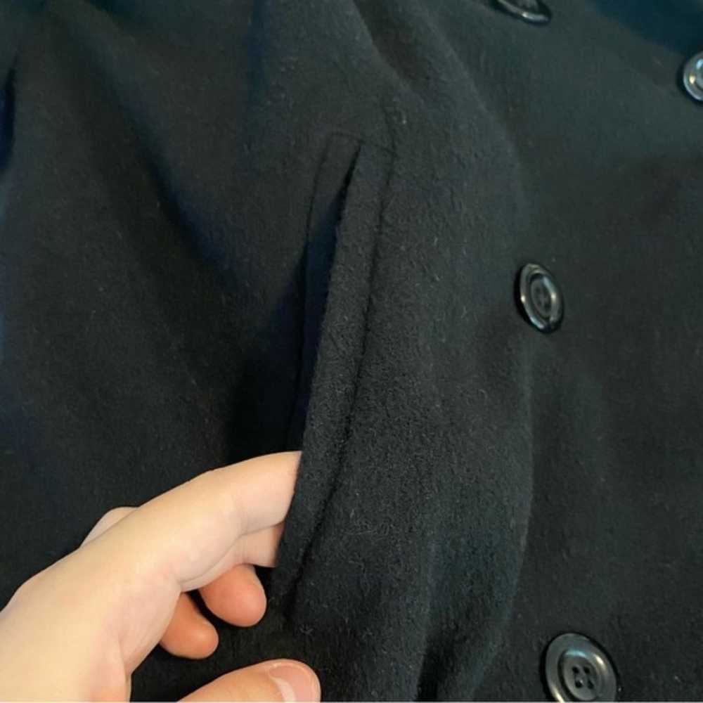 Vintage dumas black trench coat - image 5