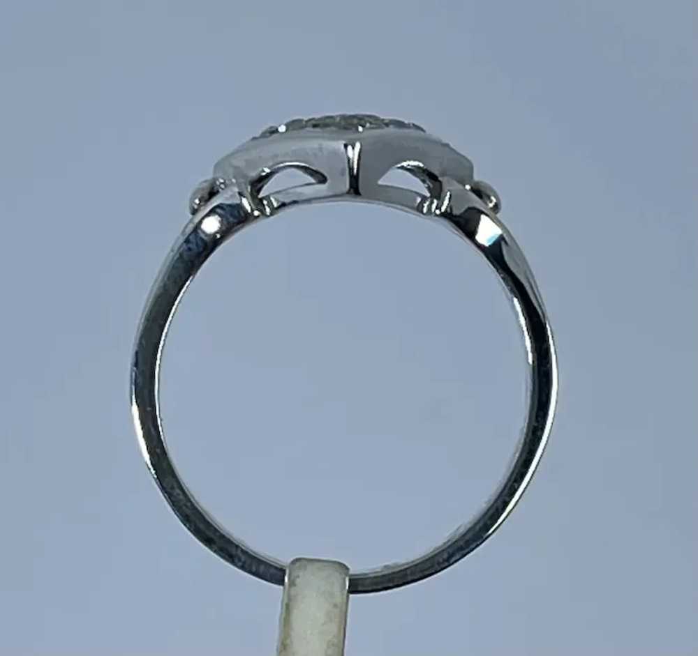 14k Diamonds Ring, Handcrafted, Free Resize - image 3