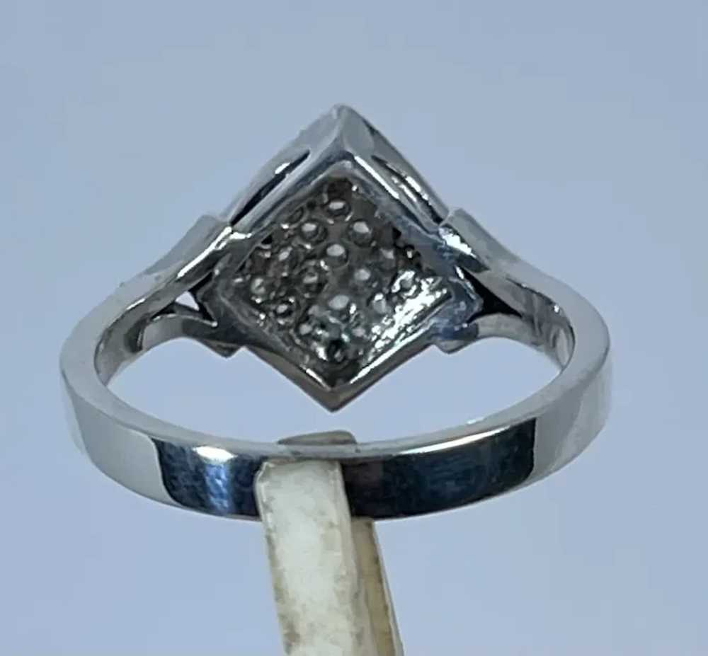 14k Diamonds Ring, Handcrafted, Free Resize - image 4