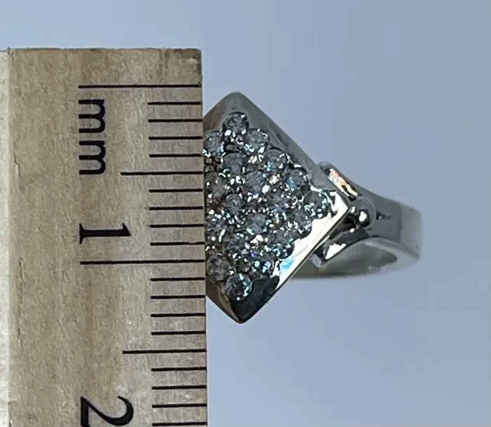 14k Diamonds Ring, Handcrafted, Free Resize - image 5