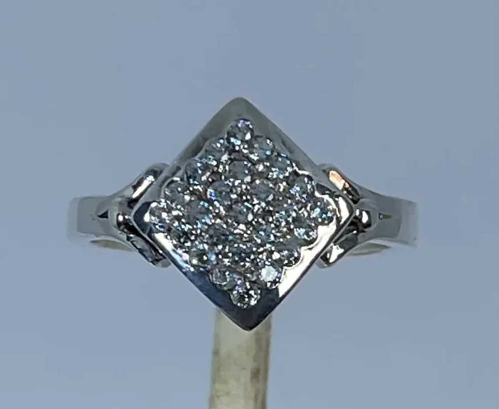 14k Diamonds Ring, Handcrafted, Free Resize - image 7