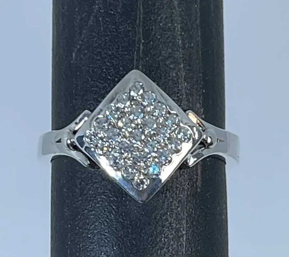 14k Diamonds Ring, Handcrafted, Free Resize - image 8