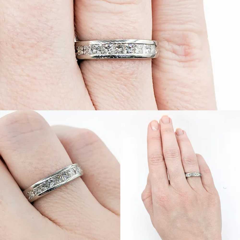 .50ctw Princess Cut Diamond Ring In Premium Plati… - image 2