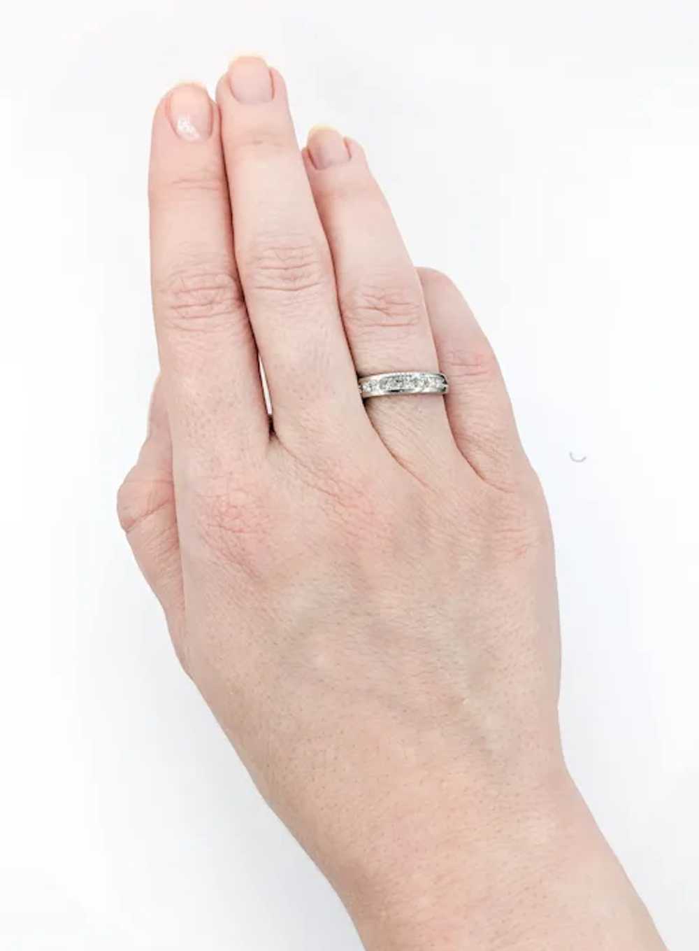 .50ctw Princess Cut Diamond Ring In Premium Plati… - image 4