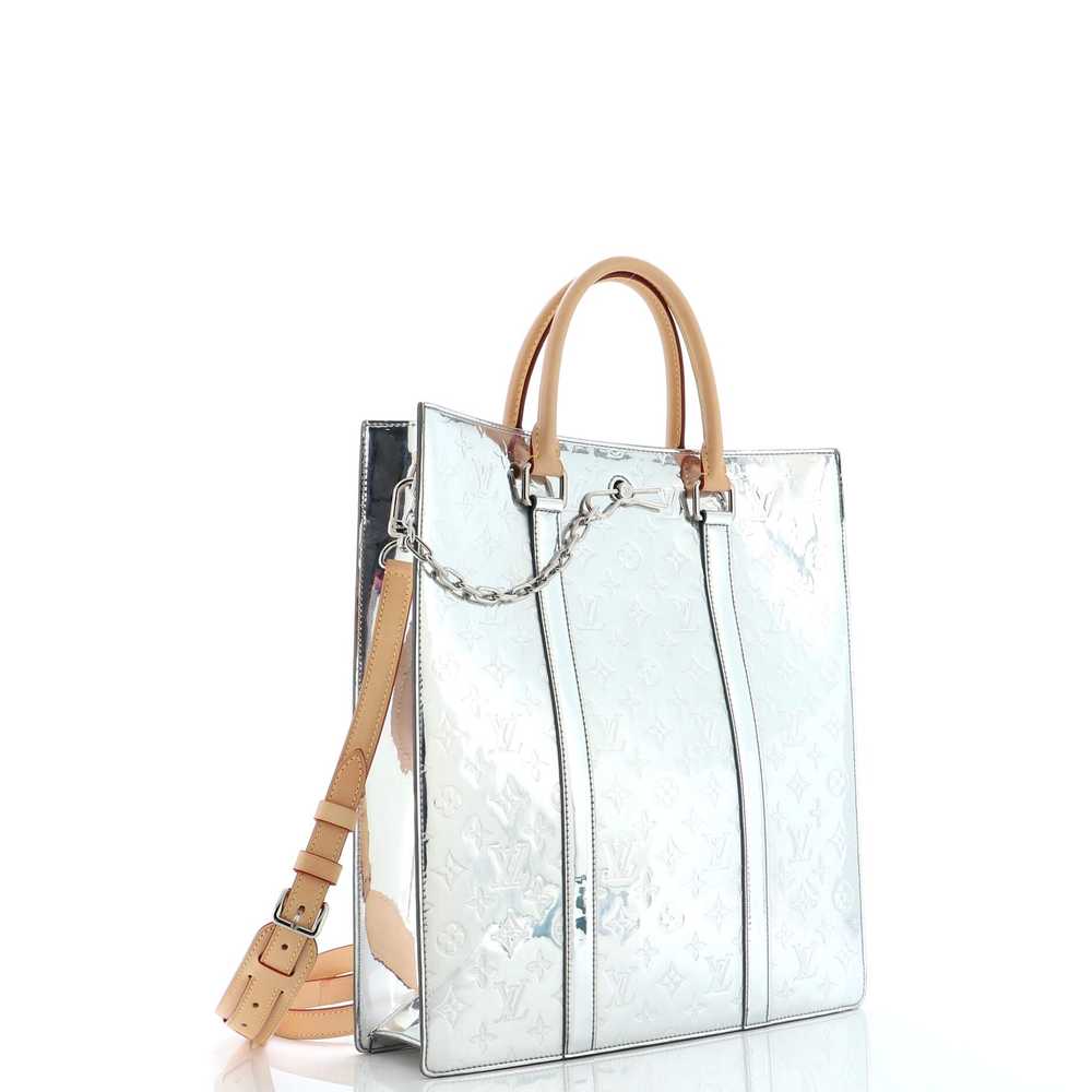Louis Vuitton Sac Plat Bag Monogram Mirror Coated… - image 2