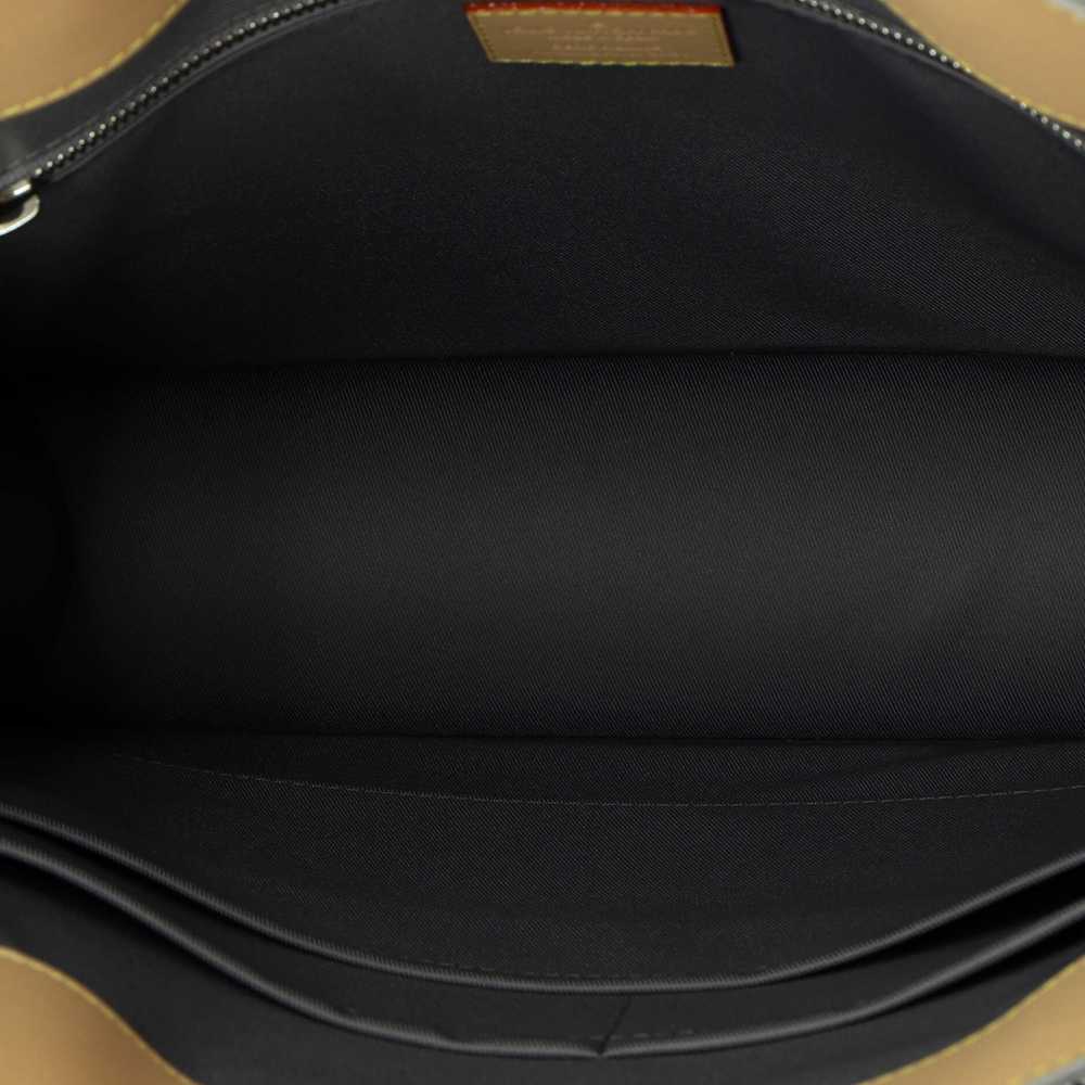 Louis Vuitton Sac Plat Bag Monogram Mirror Coated… - image 5