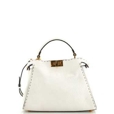 FENDI Iconic Selleria Peekaboo Bag Leather Small