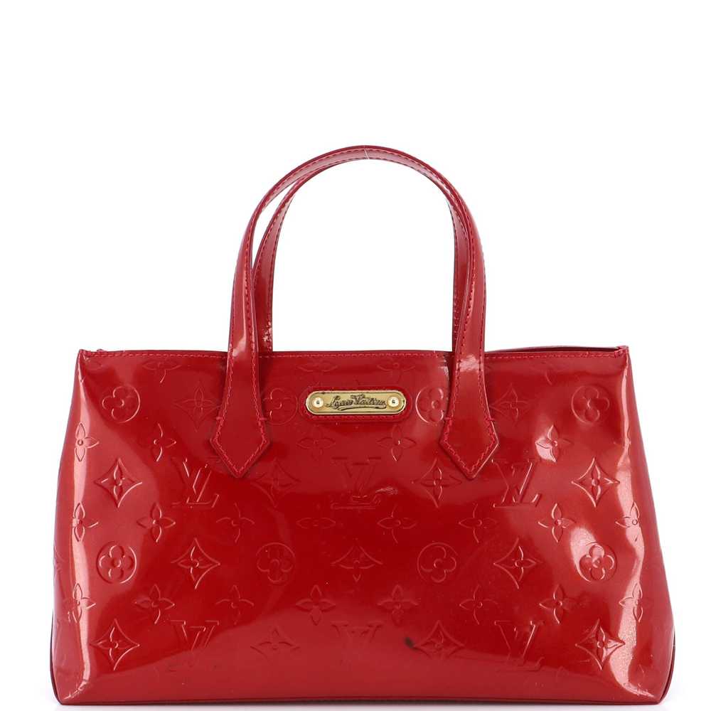 Louis Vuitton Wilshire Handbag Monogram Vernis PM - image 1