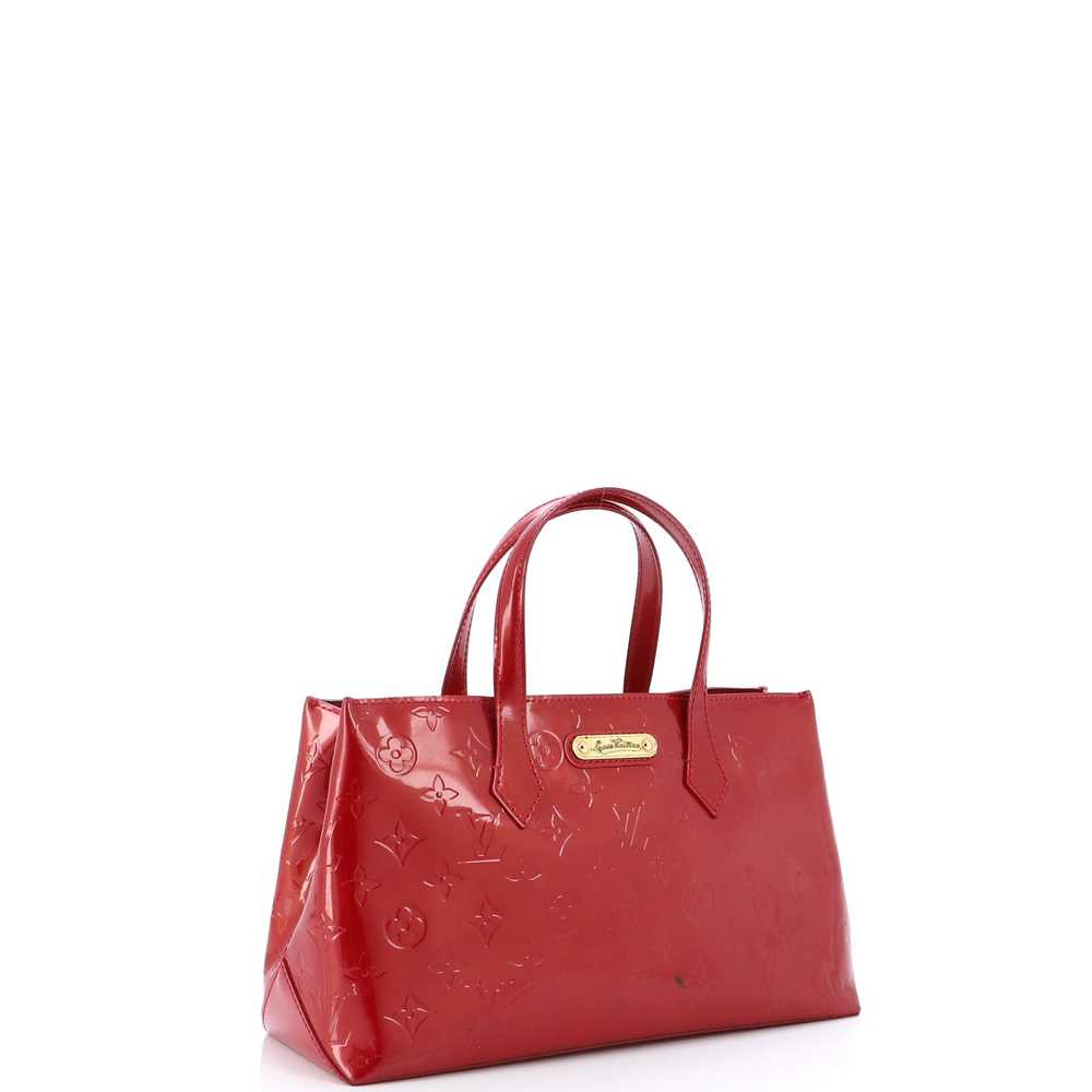 Louis Vuitton Wilshire Handbag Monogram Vernis PM - image 2