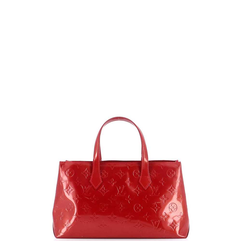Louis Vuitton Wilshire Handbag Monogram Vernis PM - image 3