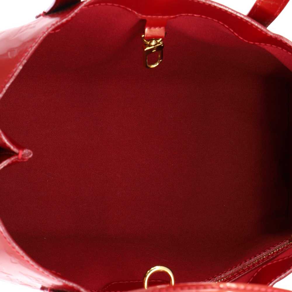 Louis Vuitton Wilshire Handbag Monogram Vernis PM - image 5