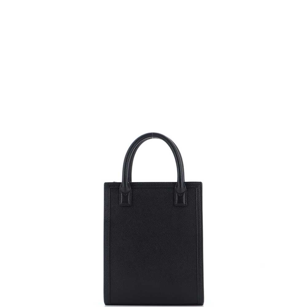 Burberry Vertical Denny Tote Leather Mini - image 3