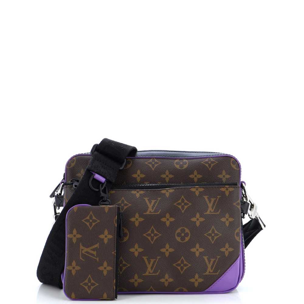 Louis Vuitton Trio Messenger Bag Macassar Monogra… - image 1